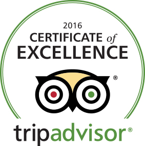 TripAdvisor Awards The Inn A 2016 Certificate Of Excellence
